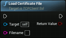 TCP client openssl