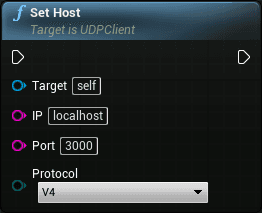 UDP client